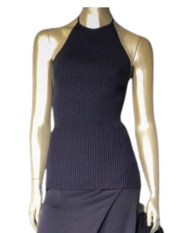 blusa stella tricot azul profundo blusa stella tricot azul profundo