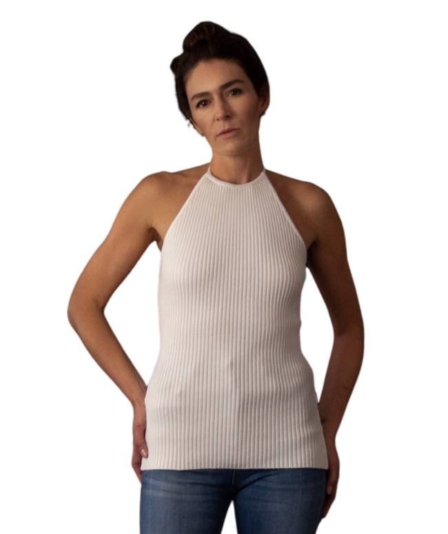 blusa stella tricot off white blusa stella tricot off white