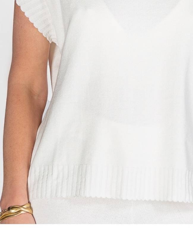 Conjunto Klein Tricot Off White 1