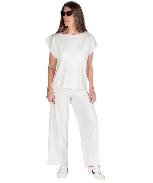 Conjunto Klein Tricot Off White