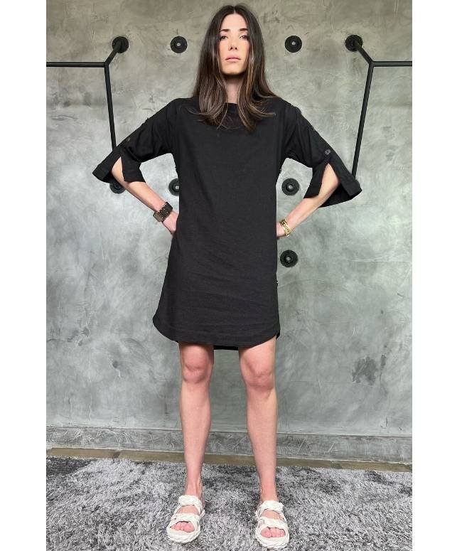 Vestido Botonne Preto