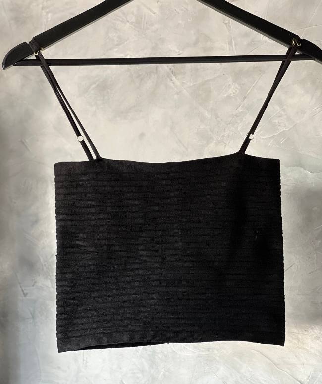 Bralette Tricot preto 4