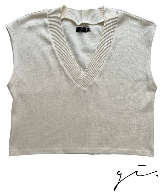 Camiseta Leff Tricot OffWhite